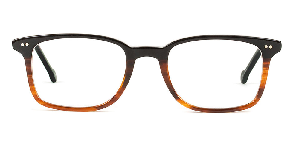 L.A.Eyeworks® TWILL LA TWILL 145 49 - Black Havana Split Eyeglasses