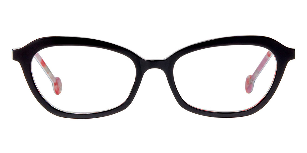L.A.Eyeworks® DIXON LA DIXON 989 52 - Happy Black Eyeglasses