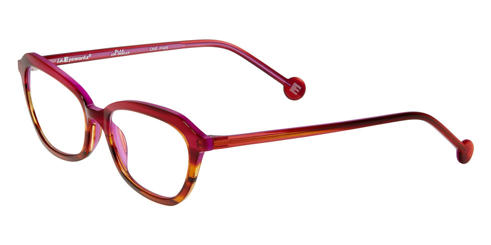 L.A.Eyeworks® DIXON LA DIXON 994 52 - Party Tortoise Eyeglasses