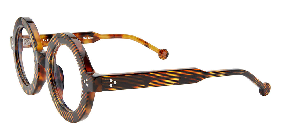 L.A.Eyeworks® JOBIM LA JOBIM 204 44 - Tasmanian Tortoise Eyeglasses