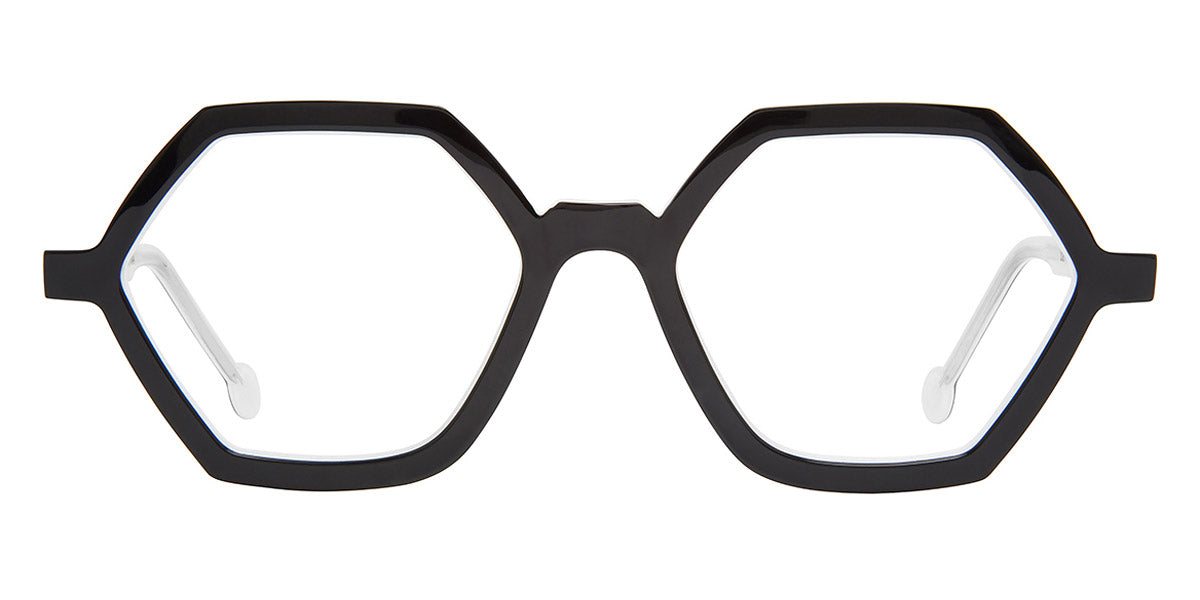 L.A.Eyeworks® MX. BUSY LA MX. BUSY 932 52 - Black Freeze Eyeglasses