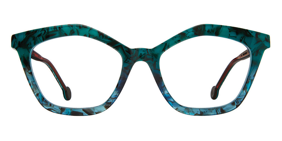 L.A.Eyeworks® PALAPA LA PALAPA 657 51 - Malachite Mix Eyeglasses