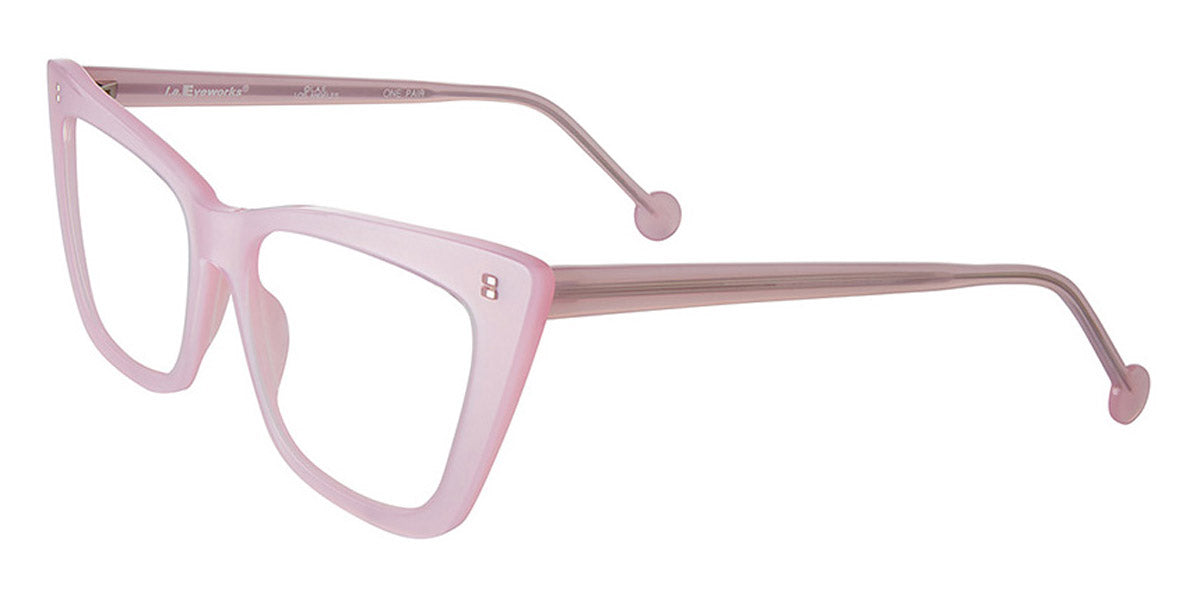 L.A.Eyeworks® HOUSE CAT LA HOUSE CAT 1014 53 - Little Pink Eyeglasses