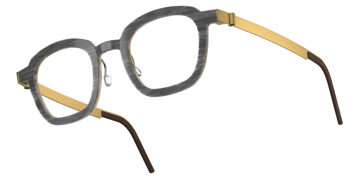 Lindberg® Buffalo Horn™ 1858 LIN BH 1858-HTE26-GT 45 - HTE26-GT Eyeglasses