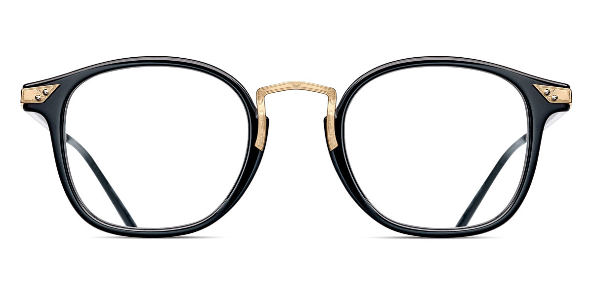Matsuda® 2808H MTD 2808H Black / Brushed Gold 45 - Black / Brushed Gold Eyeglasses