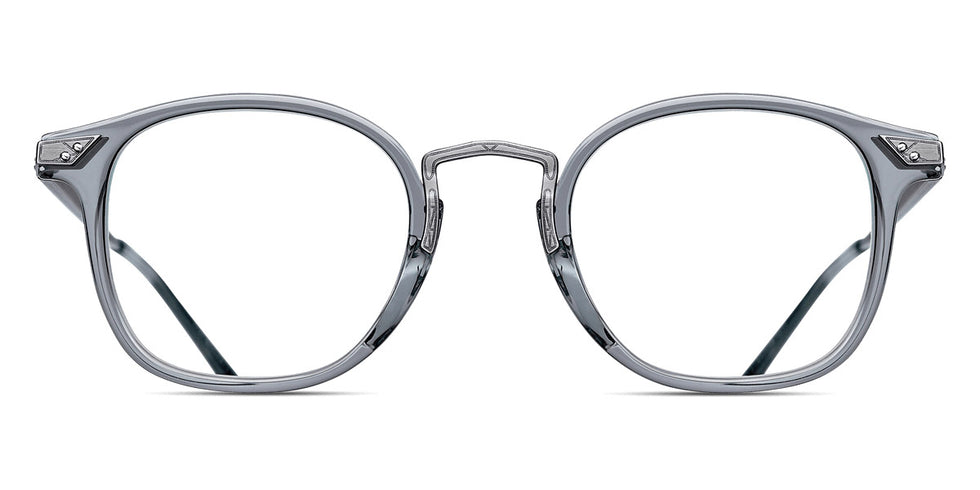 Matsuda® 2808H MTD 2808H Grey Crystal/Antique Silver 47 - Grey Crystal / Antique Silver Eyeglasses