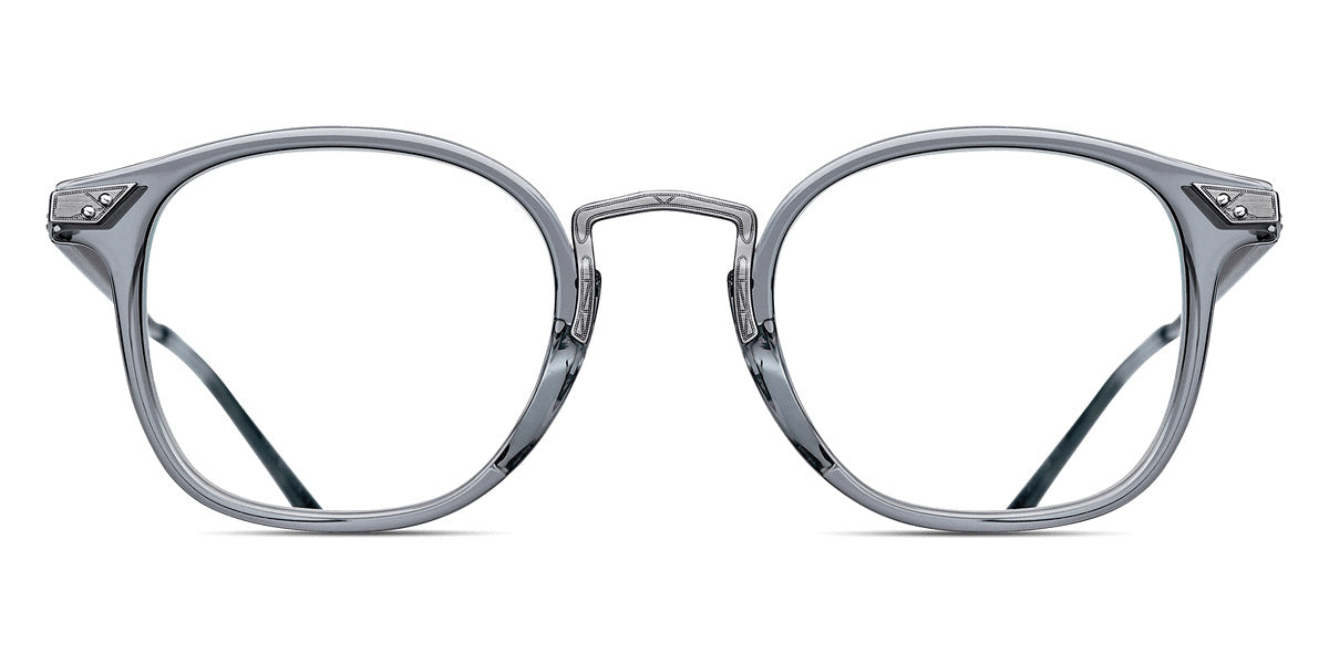 Matsuda® 2808H MTD 2808H Grey Crystal / Antique Silver 47 - Grey Crystal / Antique Silver Eyeglasses