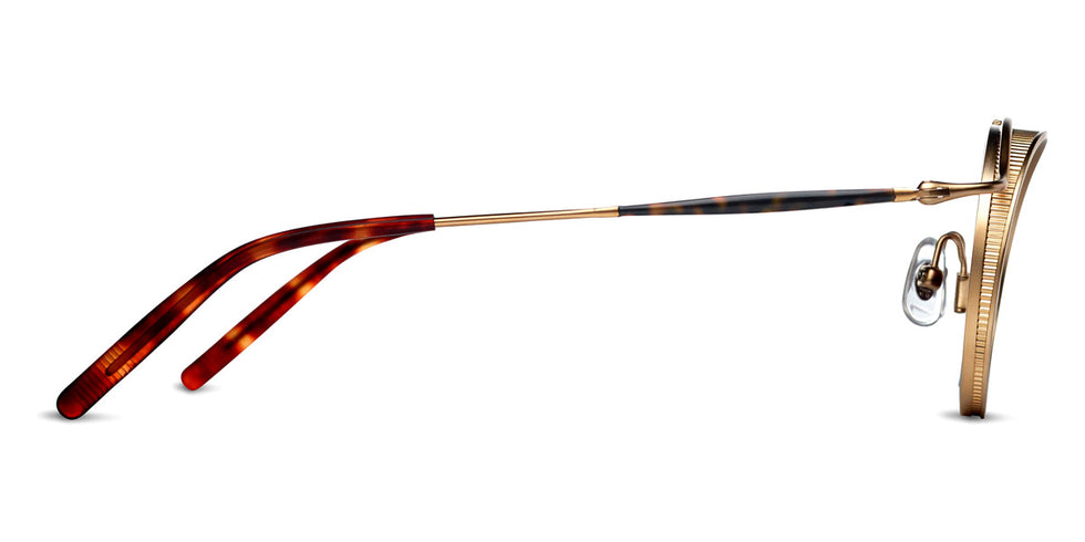 Matsuda® 2903H MTD 2903H Matte Gold/Gold Mirror 43 - Matte Gold / Gold Mirror Sunglasses