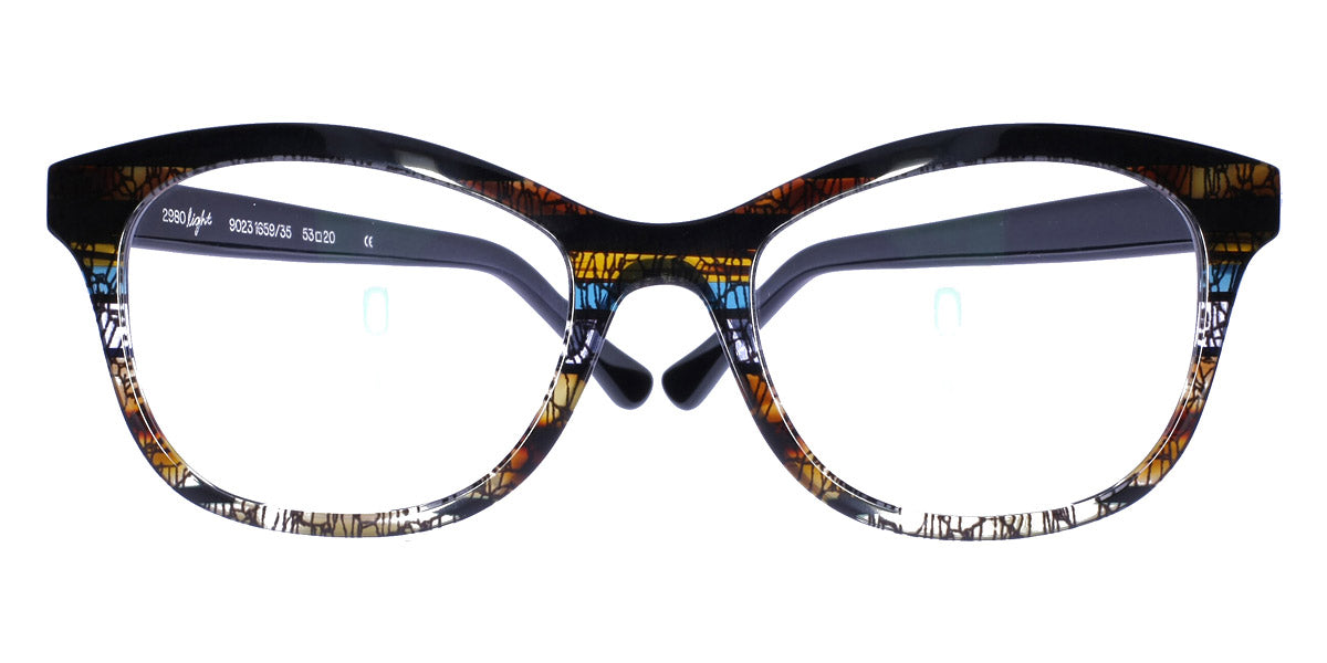 Wissing® 2980 L WIS 2980 L 9023 1659/35 53 - Eyeglasses