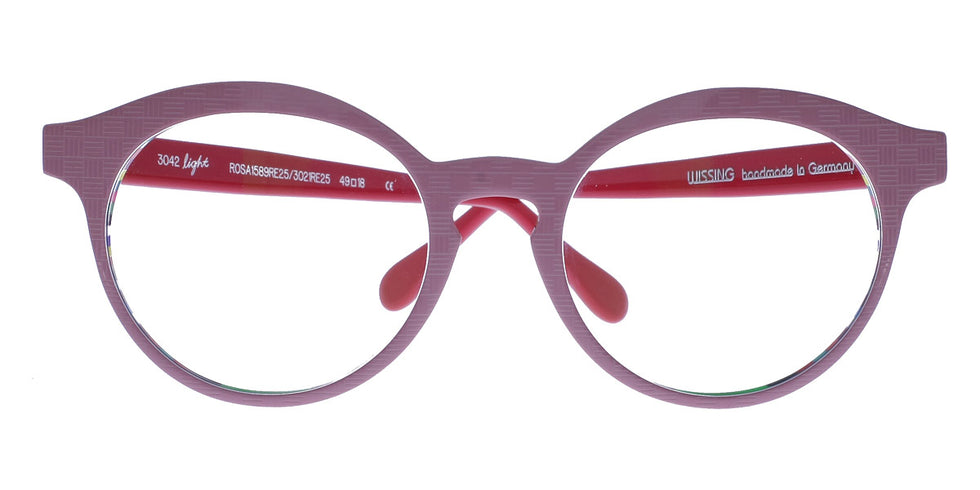 Wissing® 3042 L WIS 3042 L ROSA 1589RE25/3021RE25 49 - Eyeglasses
