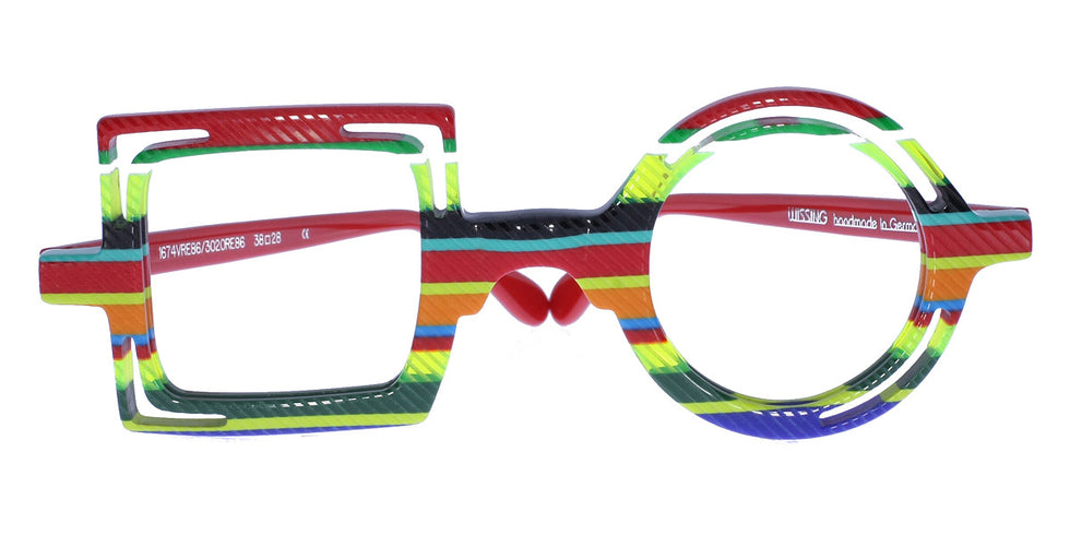 Wissing® 3075 WIS 3075 1674VRE86/3020RE86 38 - Eyeglasses