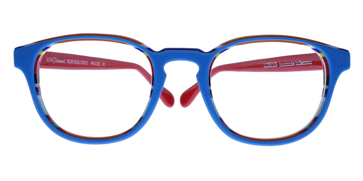 Wissing® 3078 WIS 3078 9035 1602/3020 48 - Eyeglasses