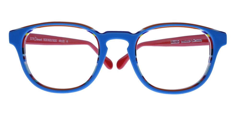Wissing® 3078 WIS 3078 9035 1602/3020 48 - Eyeglasses