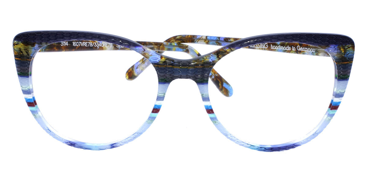 Wissing® 3114 WIS 3114 1607VRE78/3340RE78 52 - Eyeglasses