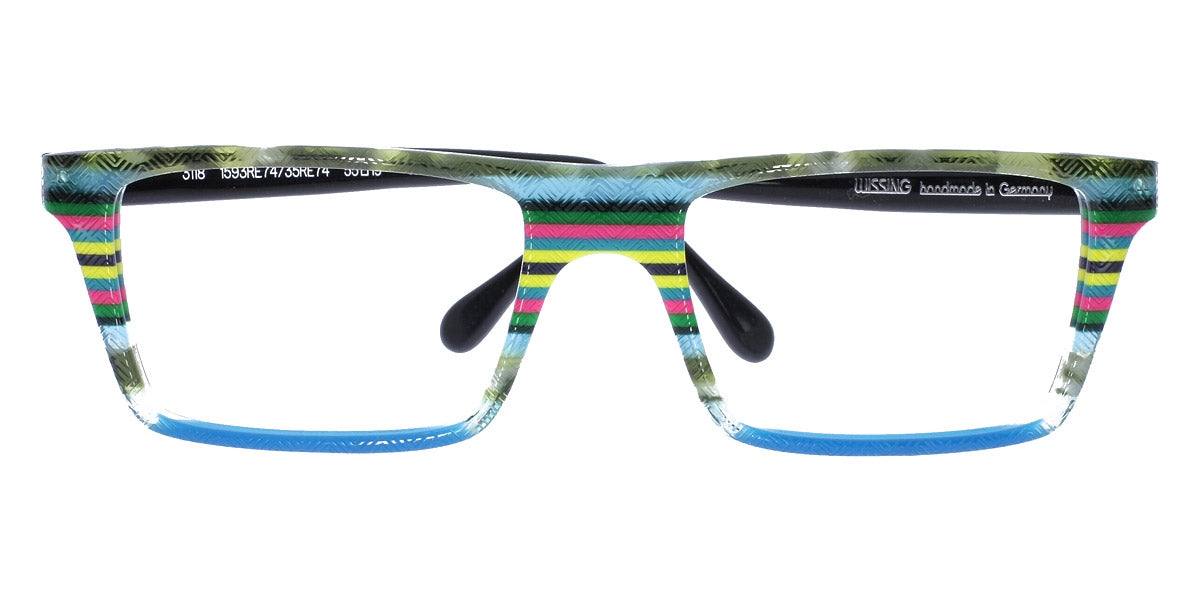 Wissing® 3118 Rectangle Eyeglasses EuroOptica