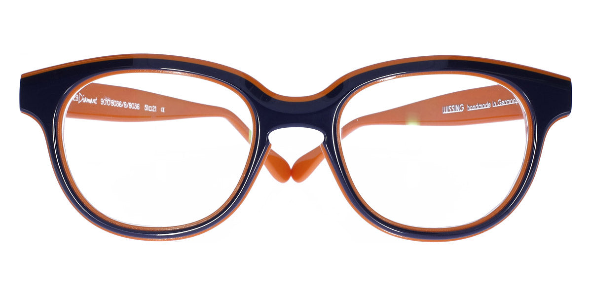 Wissing® 3229 D WIS 3229 D 9010 8036/8/8036 51 - Eyeglasses