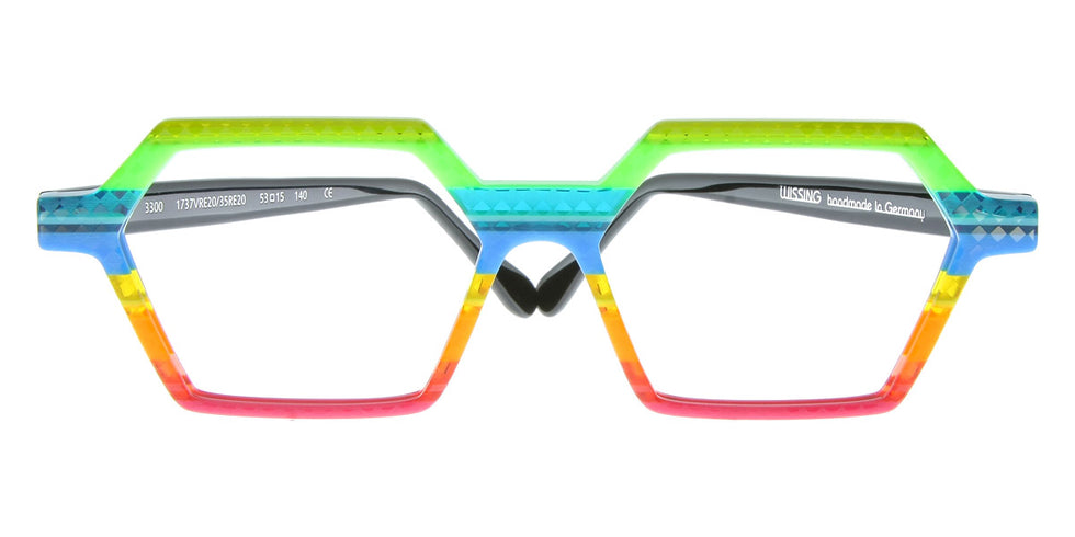Wissing® 3300 WIS 3300 1737VRE20/35RE20 53 - Eyeglasses