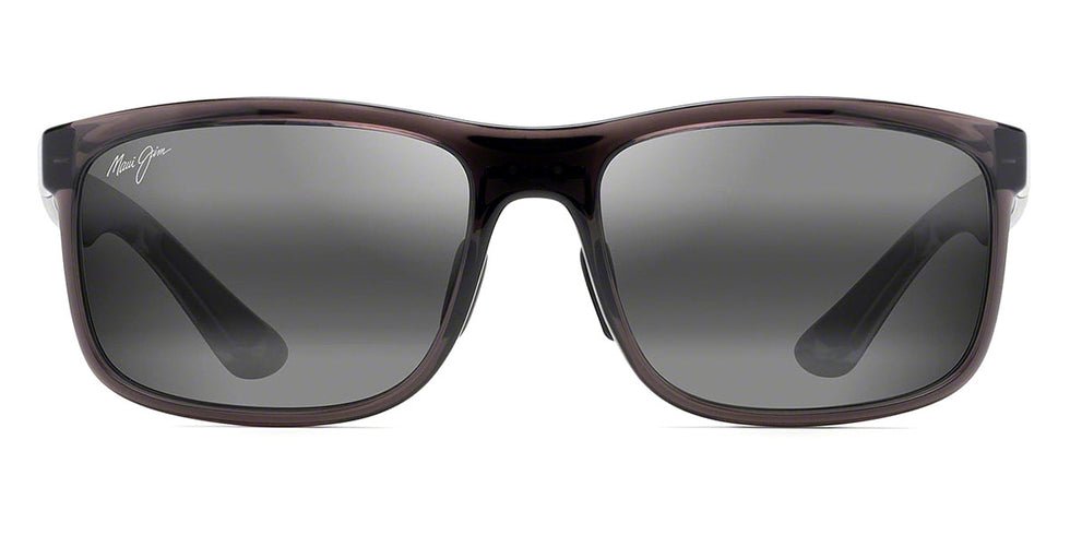 Maui Jim® Huelo B449 03 - Steel Blue with Crystal/Blue Hawaii Sunglasses