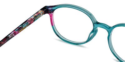 Etnia Barcelona® VERA 5 VERA 48O TQPU - TQPU Turquoise/Purple Eyeglasses