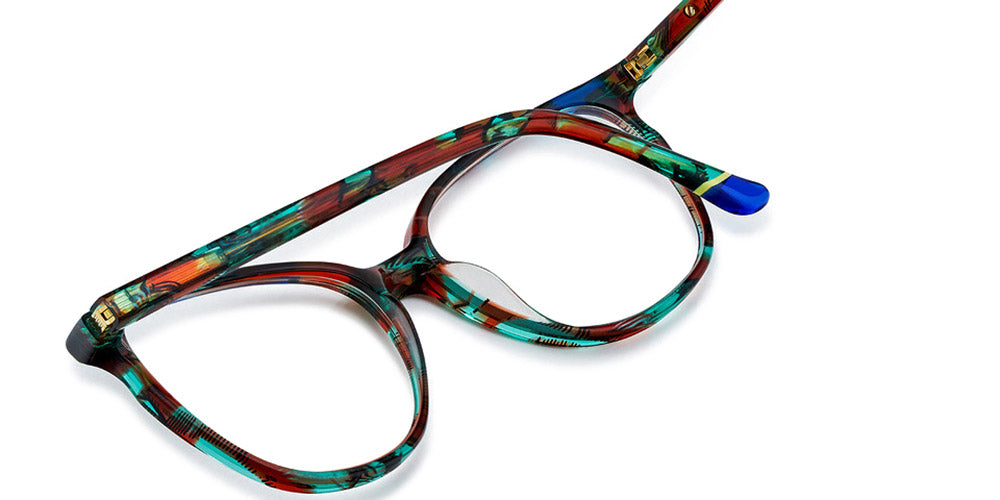 Etnia Barcelona® VERACRUZ 22 5 VERA22 53O TQBL - TQBL Turquoise/Blue Eyeglasses