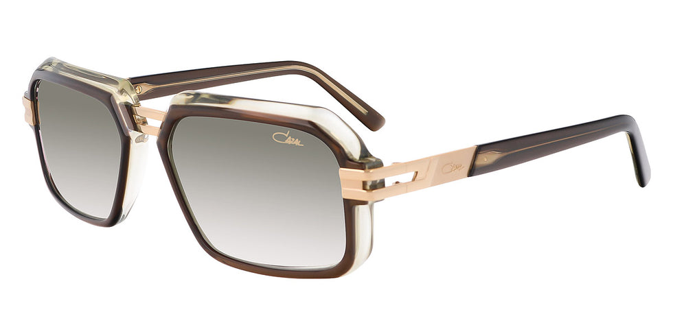 Cazal® 6004/3 CAZ 6004/3 016 56 - 016 Olive Transparent/Brown Gradient Sunglasses