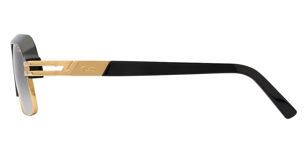 Cazal® 6020/3 CAZ 001 6020/3 001 56 - 001 Black-Gold/Grey Gradient Sunglasses