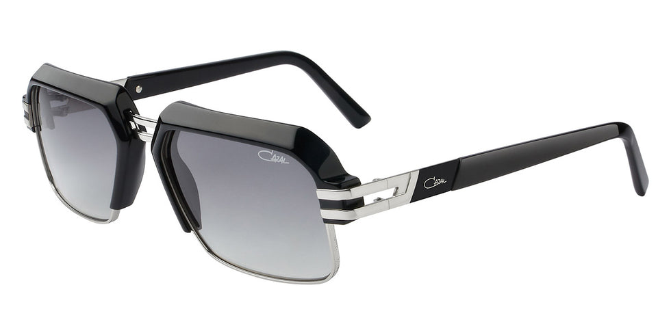 Cazal® 6020/3 CAZ 002 6020/3 001 56 - 002 Black-Silver/Grey Gradient Sunglasses