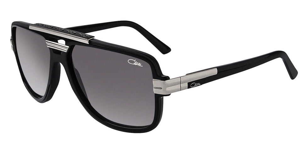 Cazal® 8037 CAZ 8037 003 61 - 003 Black-Silver/Grey Gradient Sunglasses
