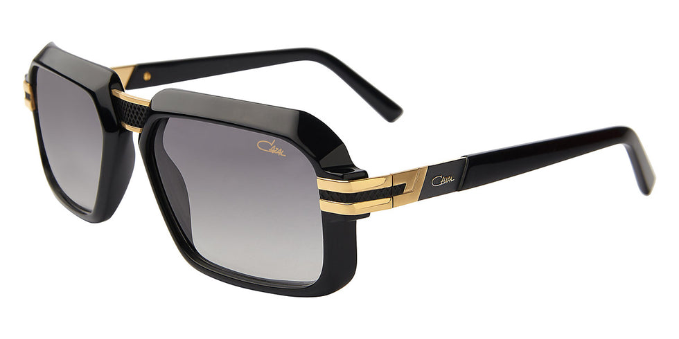 Cazal® 8039 CAZ 8039 001 56 - 001 Black-Gold/Grey Gradient Sunglasses