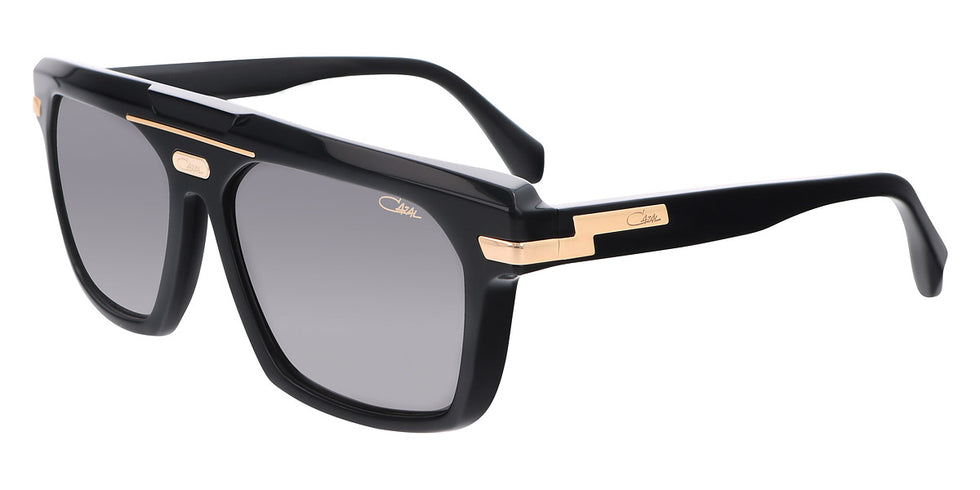 Cazal® 8040 CAZ 8040 001 56 - 001 Black-Gold/Grey Sunglasses