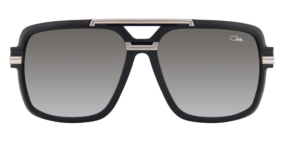 Cazal® 8042 CAZ 8042 002 61 - 002 Black-Silver Mat/Green Gradient Sunglasses