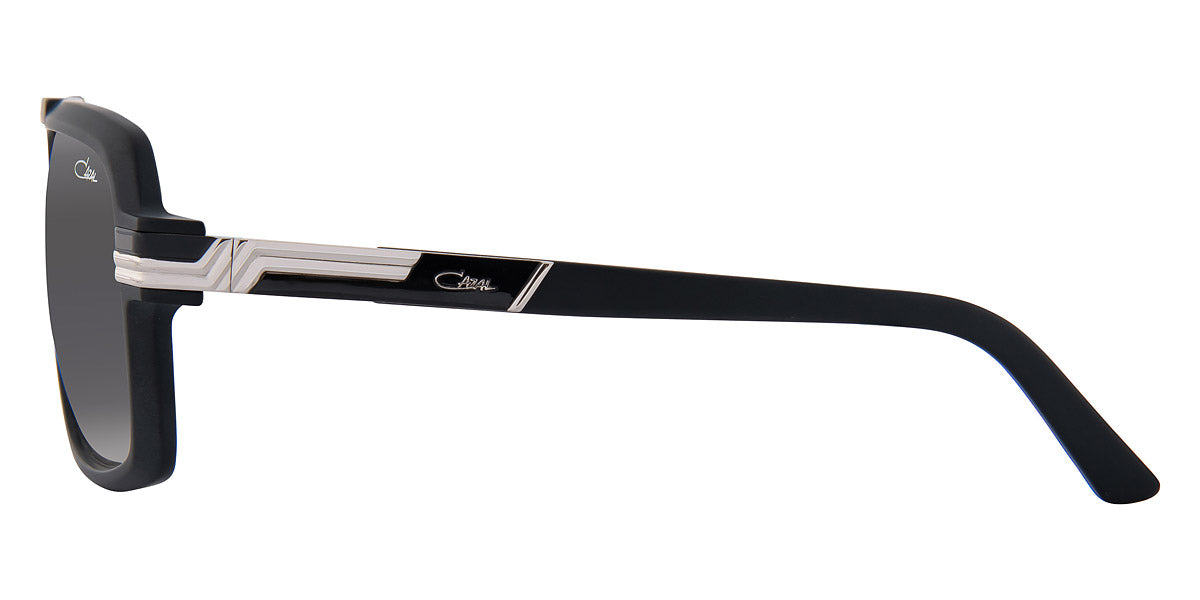 Cazal® 8042 CAZ 8042 002 61 - 002 Black-Silver Mat/Green Gradient Sunglasses