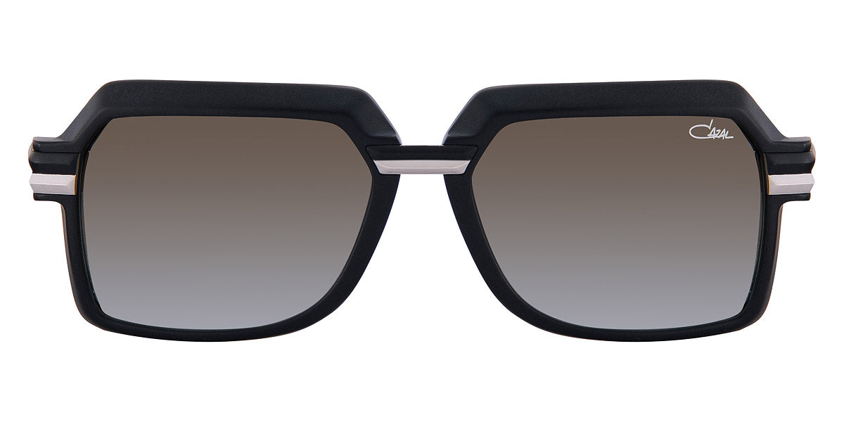 Cazal® 8043 CAZ 8043 002 56 - 002 Black-Silver Mat/Brown Gradient Sunglasses