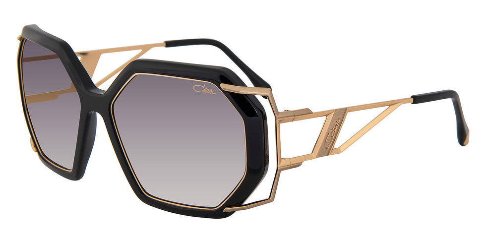 Cazal® 8505 CAZ 8505 004 57 - 004 Black-Gold/Grey Gradient Sunglasses