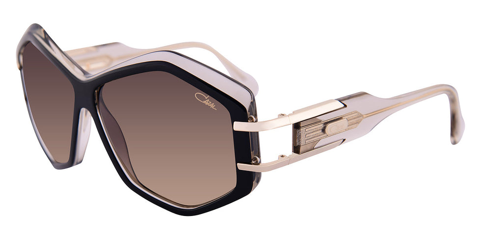 Cazal® 8507 CAZ 8507 001 58 - 001 Black-Gold/Grey Gradient Sunglasses