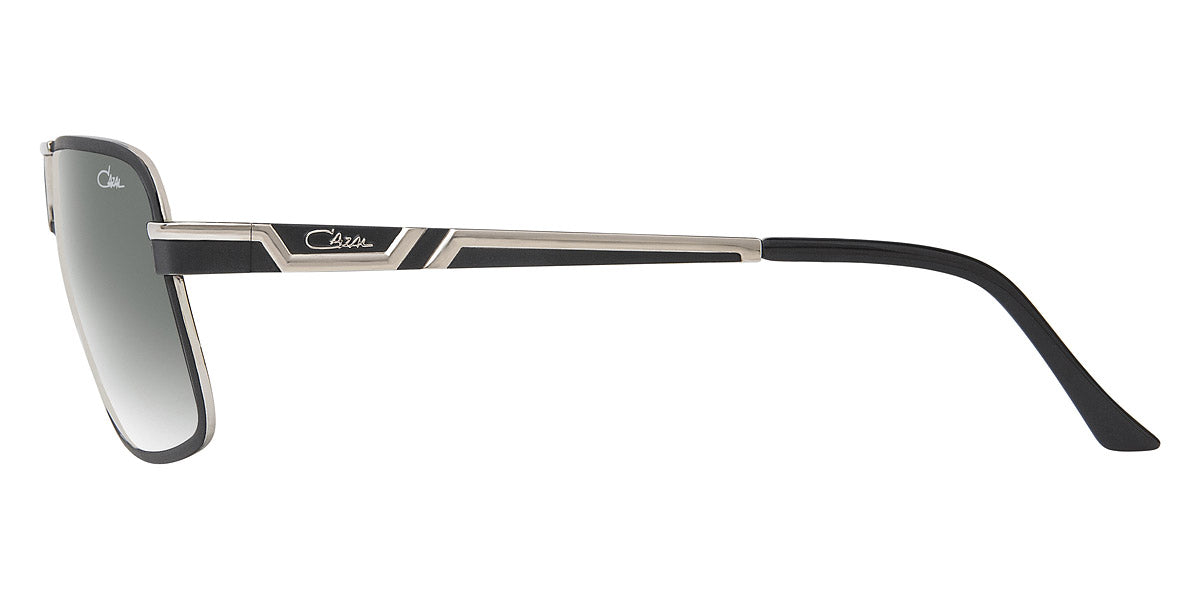 Cazal® 9071 CAZ 9071 002 61 - 002 Black-Silver/Green Gradient Sunglasses