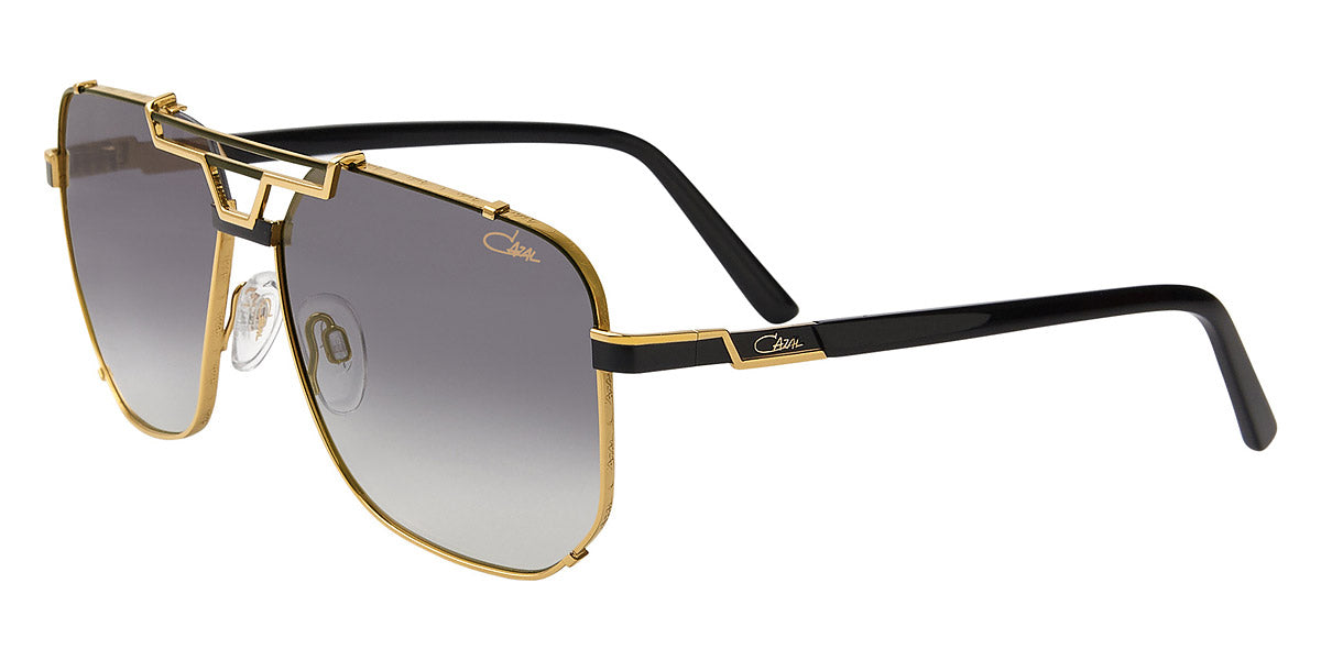 Cazal® 9090 CAZ 9090 001 59 - 001 Black-Gold/Grey Gradient Sunglasses