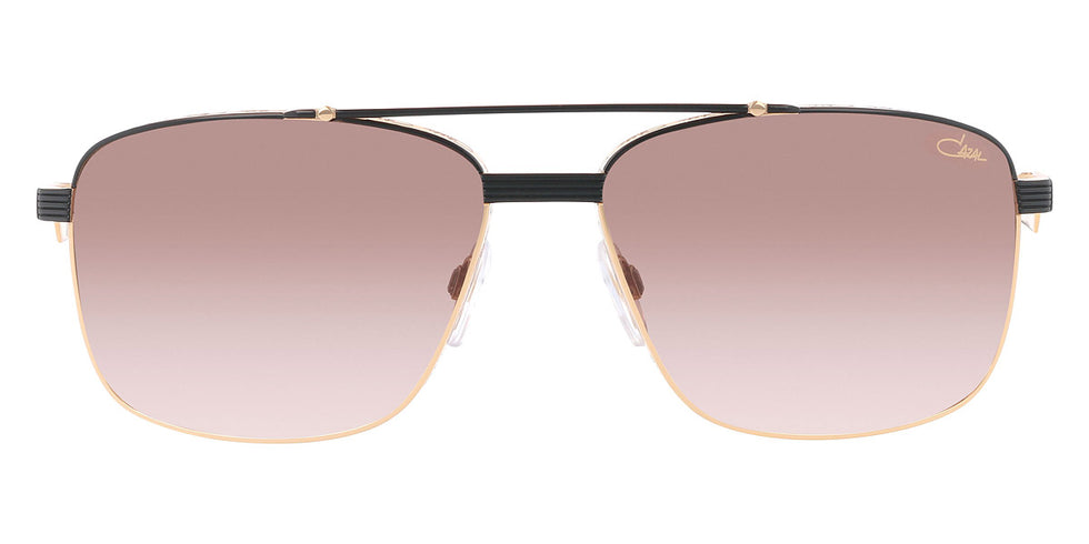Cazal® 9101 CAZ 9101 001 63 - 001 Black-Gold/Brown Gradient Sunglasses