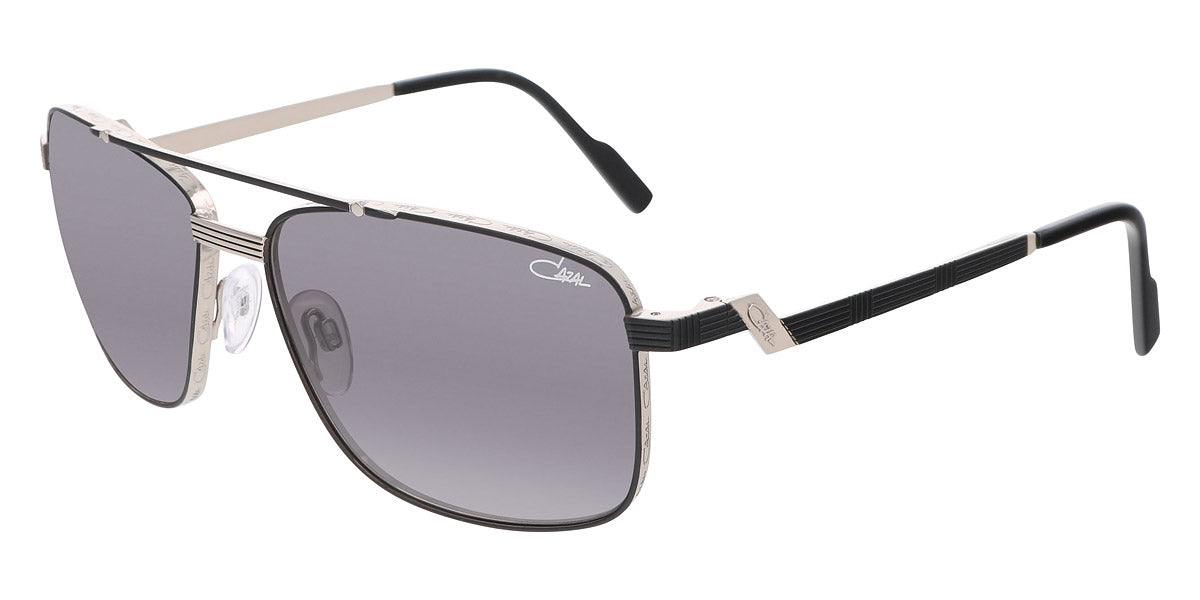 Cazal® 9101 CAZ 9101 002 63 - 002 Black-Silver/Grey Sunglasses