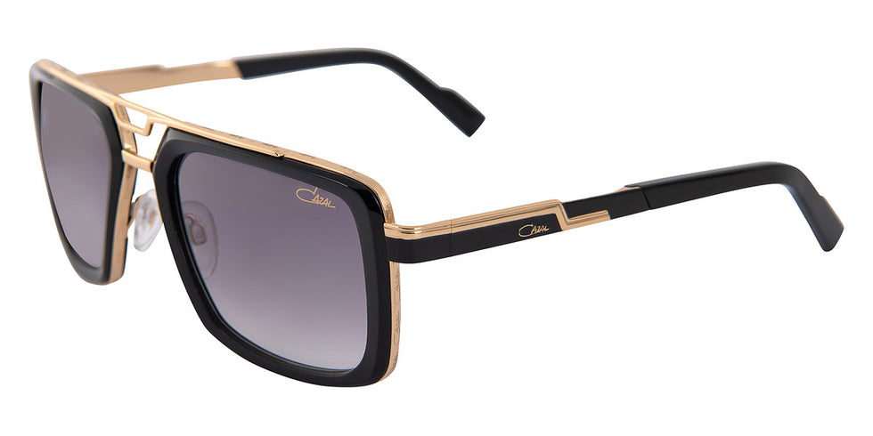 Cazal® 9104 CAZ 9104 001 54 - 001 Black-Gold/Grey Gradient Sunglasses