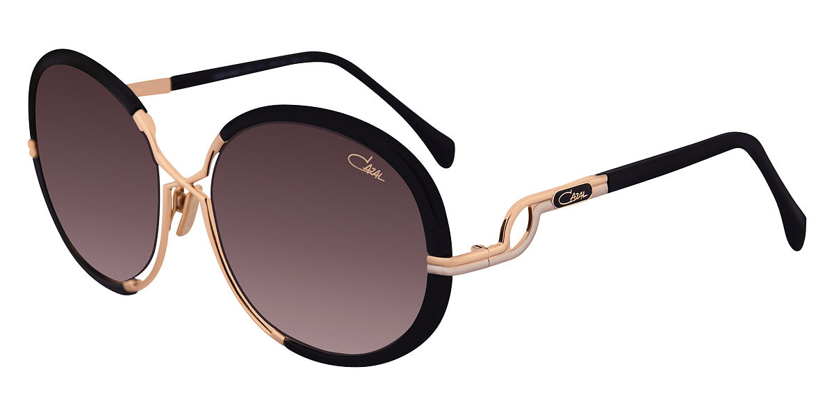 Cazal® 9503 CAZ 9503 001 58 - 001 Black-Gold/Grey Gradient Sunglasses