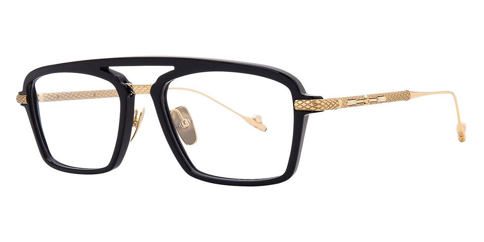 Philippe V® Χ44 PHI Χ44 Black/Gold 55 - Black/Gold Sunglasses