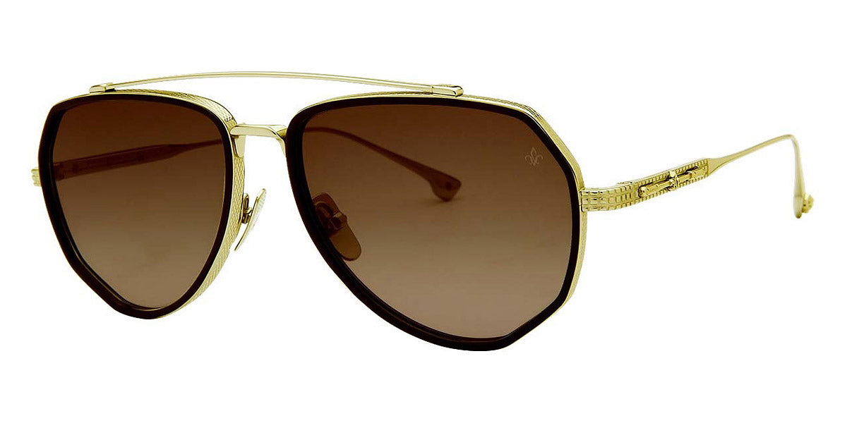 Philippe V® No12.1 PHI No12.1 Gold/Brown Gradient 58 - Gold/Brown Gradient Sunglasses