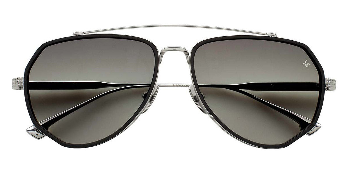 Philippe V® No12.1 PHI No12.1 Silver/Green Gradient 58 - Silver/Green Gradient Sunglasses