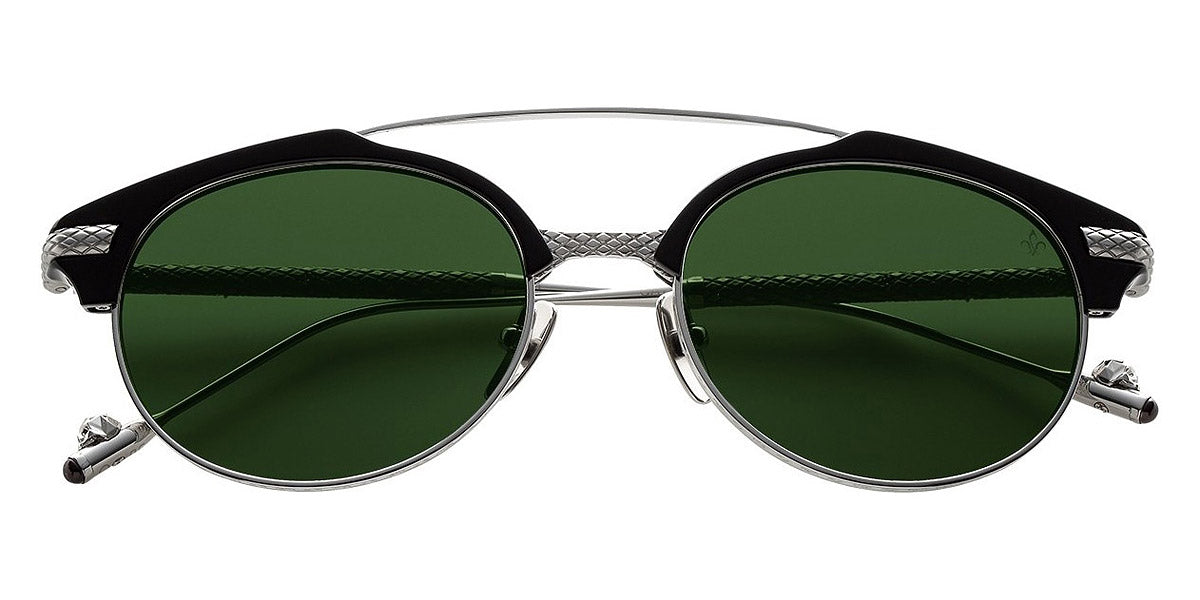 Philippe V® No21 PHI No21 Black Silver/Green 53 - Black Silver/Green Sunglasses