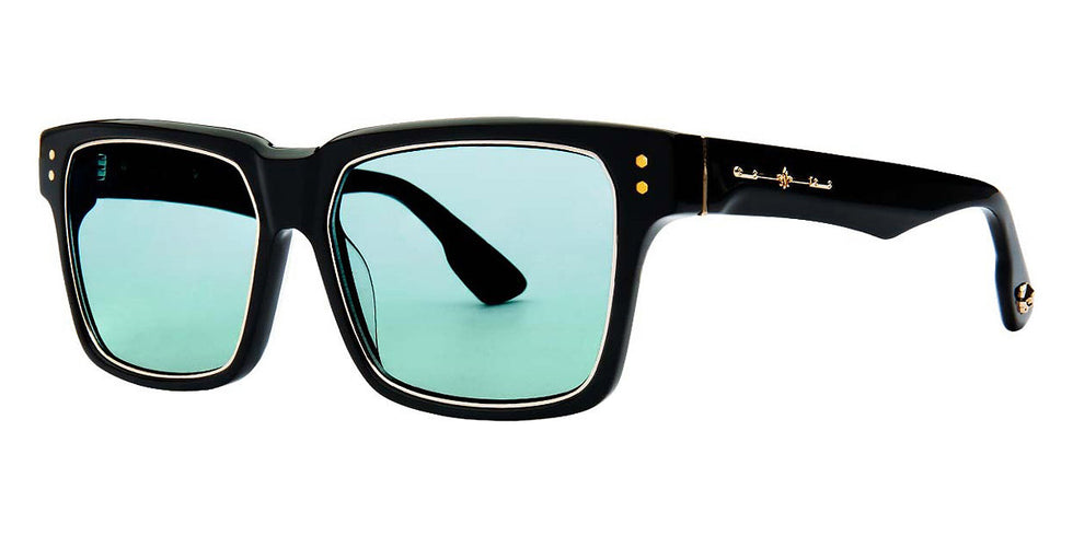 Philippe V® No3.2 PHI No3.2 Black/Jelly Green PTC 54 - Black/Jelly Green PTC Sunglasses