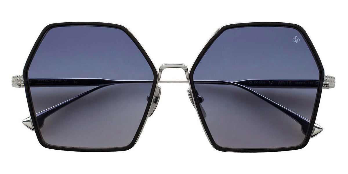 Philippe V® WNo16 PHI WNo16 Silver/Blue Gradient 57 - Silver/Blue Gradient Sunglasses