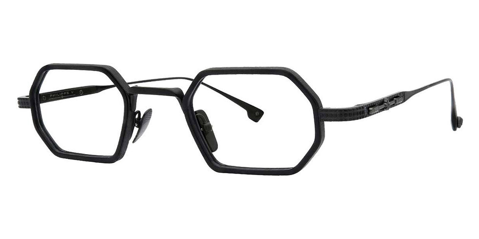Philippe V® X33 PHI X33 Black 45 - Black Sunglasses