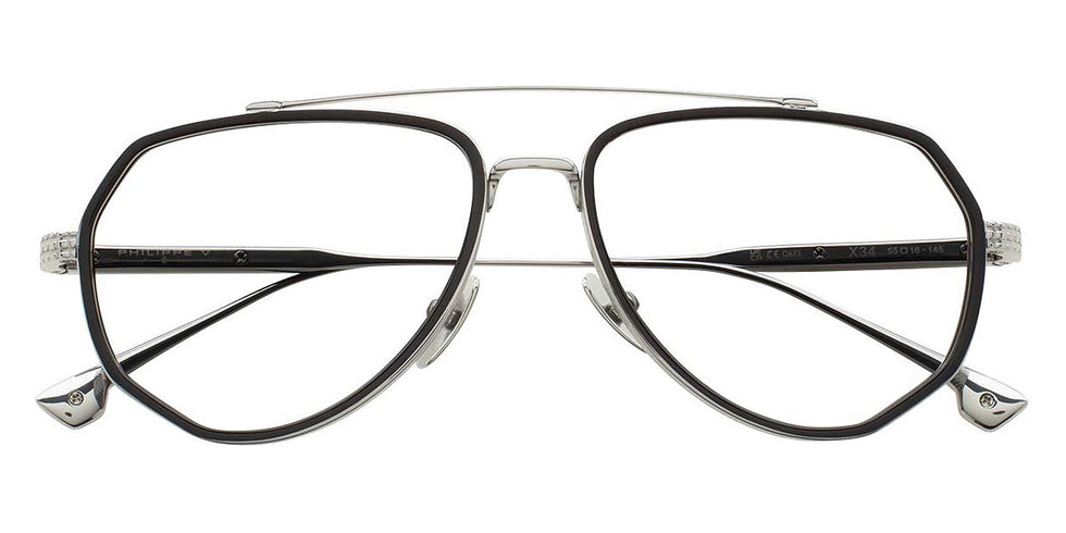 Philippe V® X34 PHI X34 Silver 54 - Silver Sunglasses