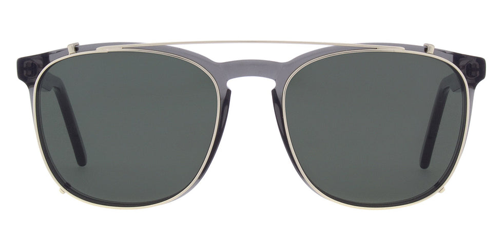 Andy Wolf® 4568 Clip ANW 4568 Clip 02 53 - Graygold/Green 02 Sunglasses